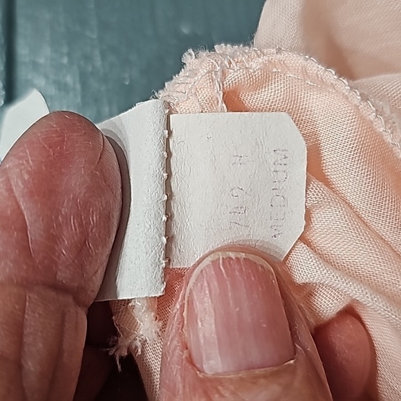 Katz vintage women's 2 pcs set night‎ wear. Light peach. Size medium. - Picture 16 of 16